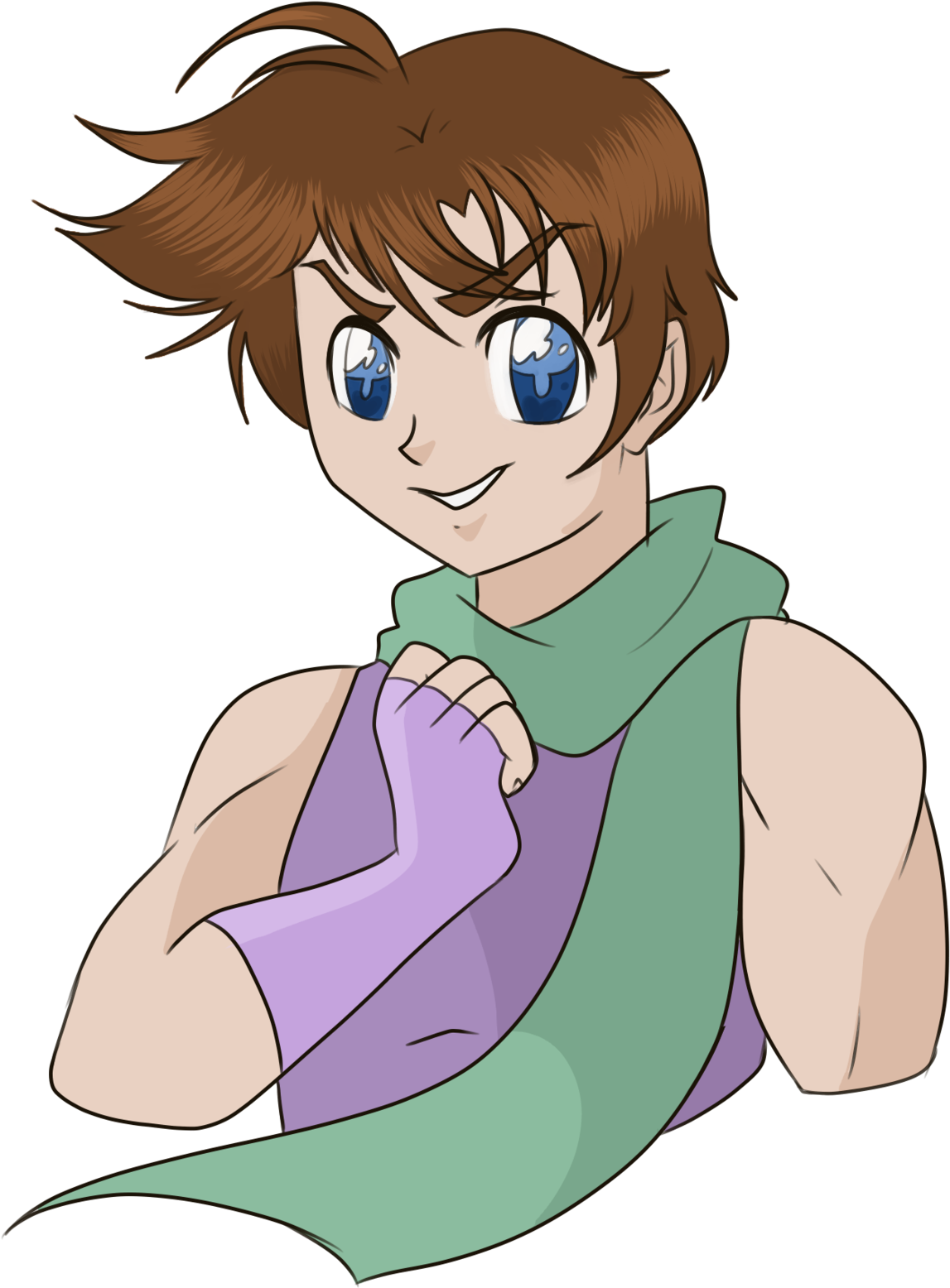 Cursed Clamp Joseph Joestar For @jojosartisticadventure - Cartoon Clipart (1280x1600), Png Download