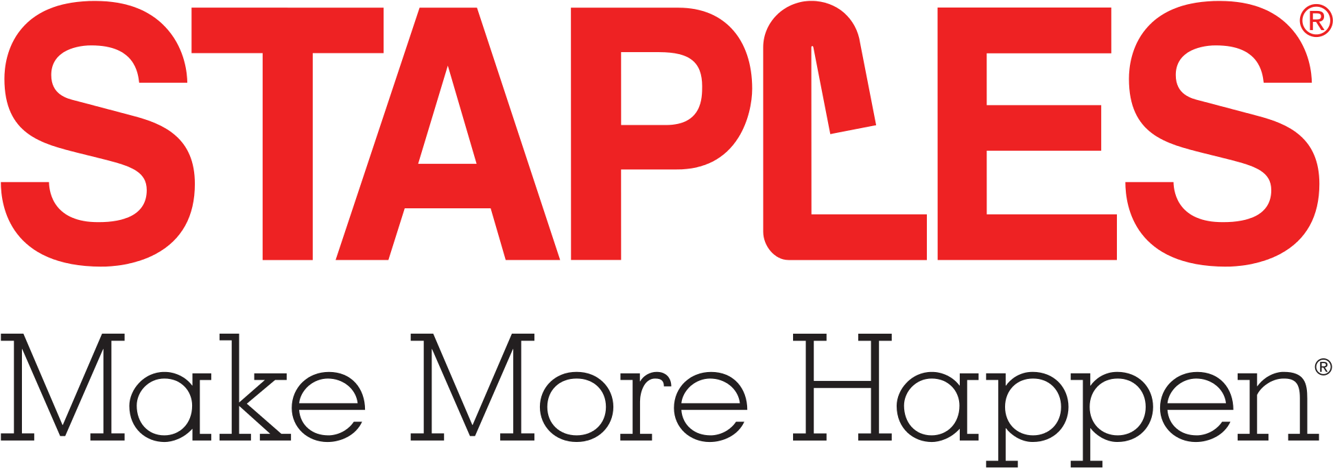 Staples Is An Office Supplies Retailer With More Than - Staples Logo Clipart (2000x737), Png Download