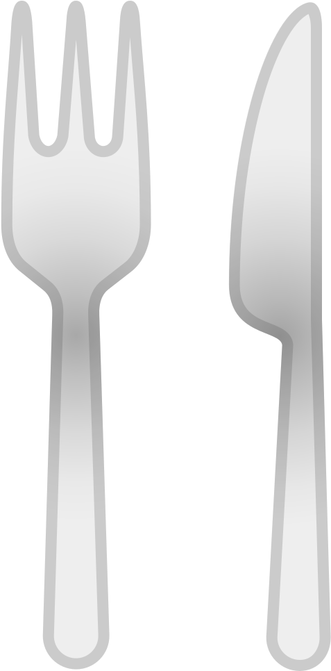 Download Svg Download Png - Emoji Tenedor Y Cuchillo Clipart (1024x1024), Png Download