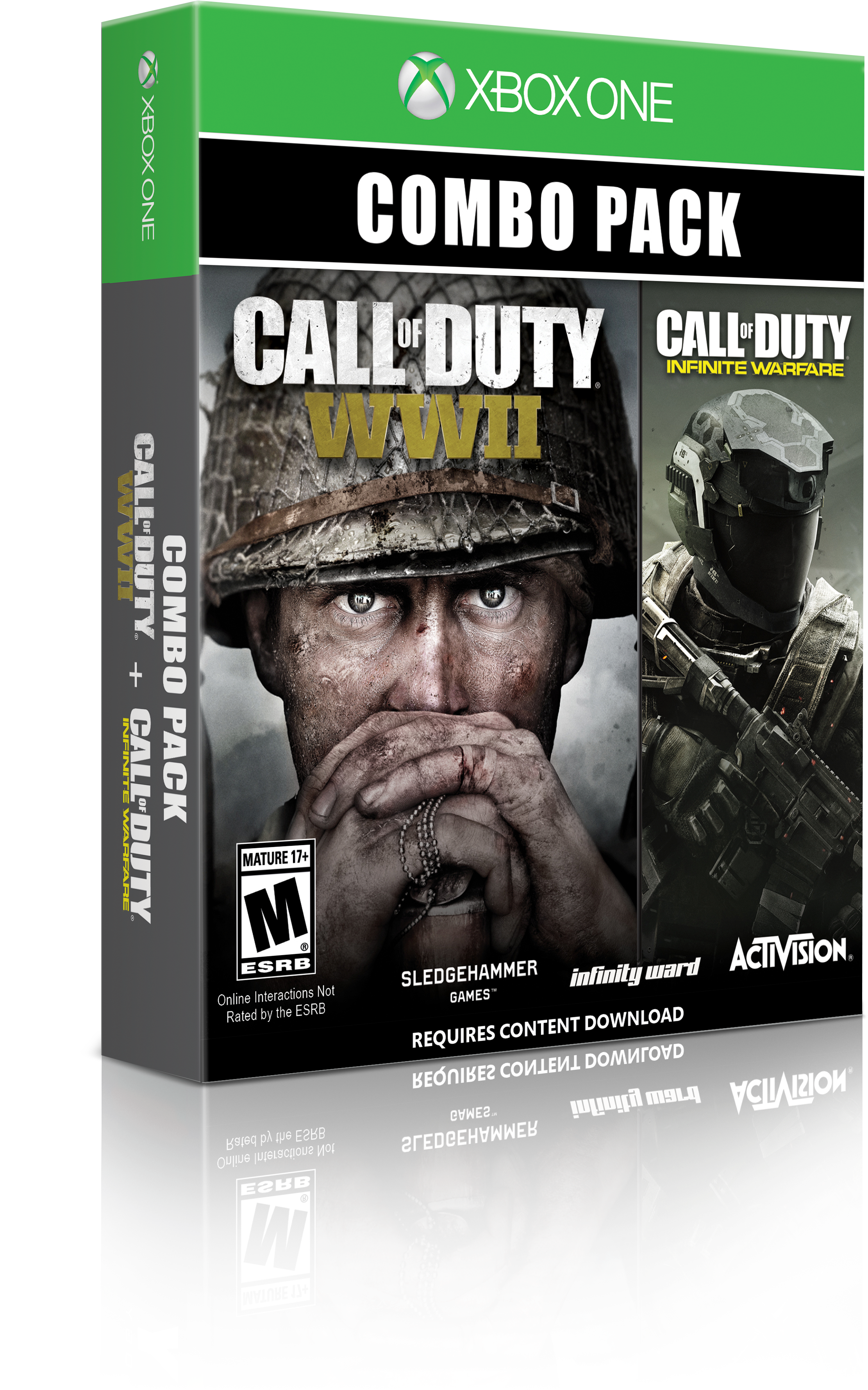 Call Of Duty Ww2 Xbox One S Price Clipart (3000x3900), Png Download