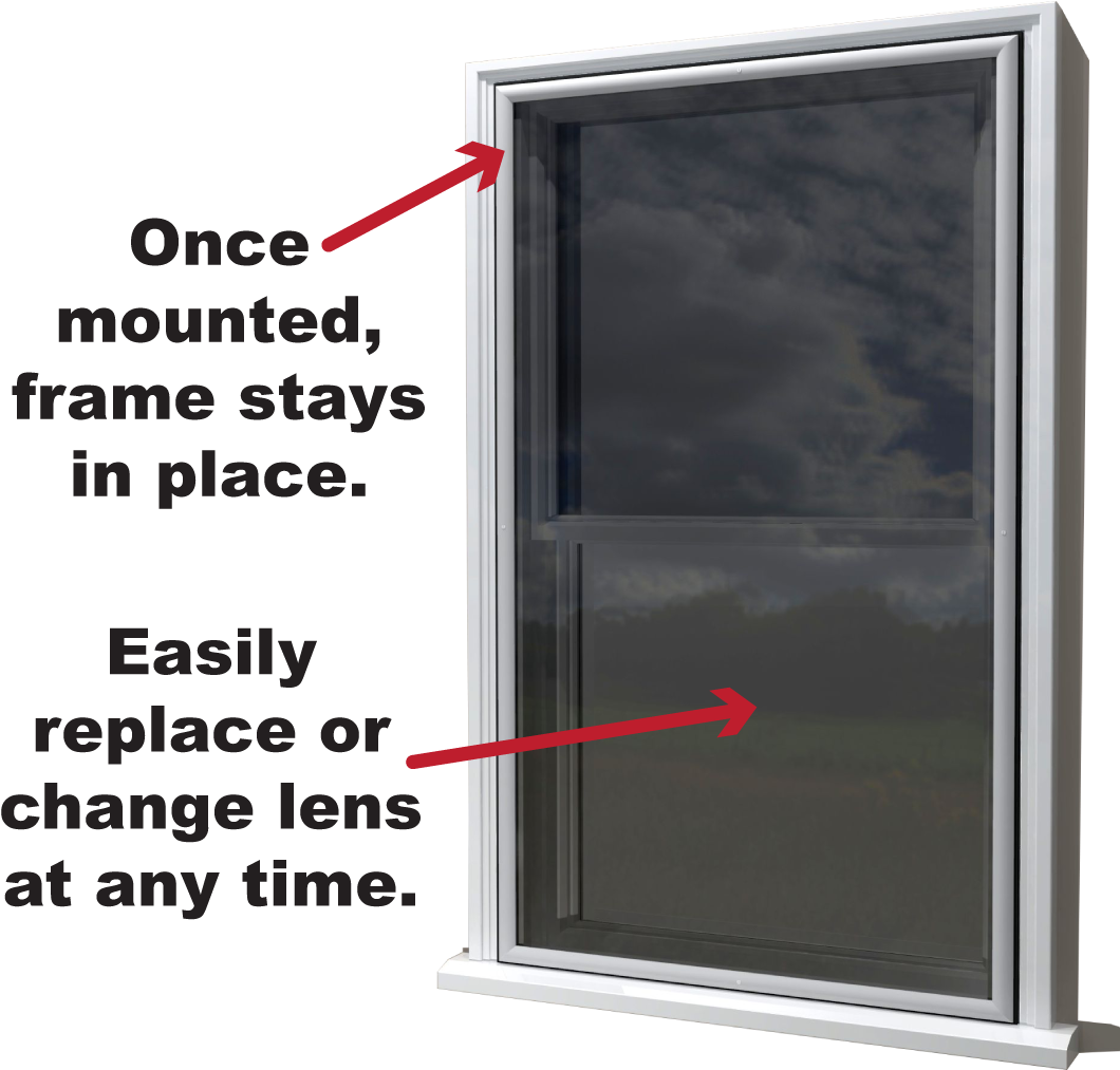 Features You've Never Seen Before On A Storm Window - Door Clipart (1080x1041), Png Download
