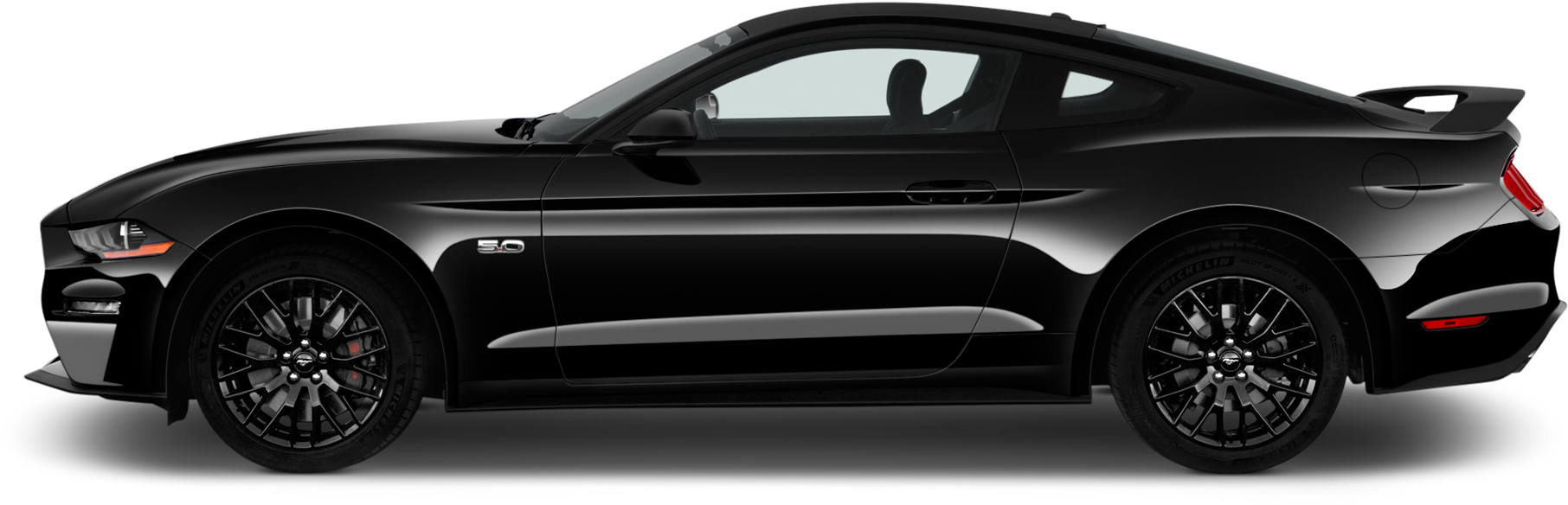 22 - - Drawing Side View Mustang Clipart (2048x1360), Png Download