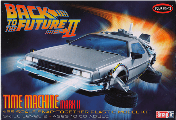 Back To The Future - Polar Lights Back To The Future 2 Clipart (600x600), Png Download