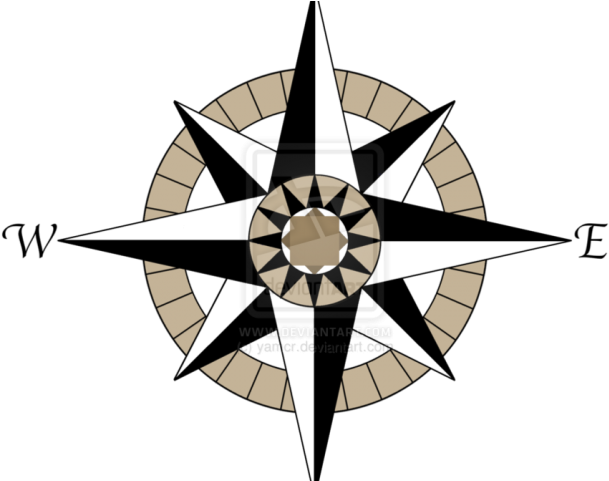 Nautical Star Tattoos Png Transparent Images Compass Rose No Background Clipart Large Size Png Image Pikpng