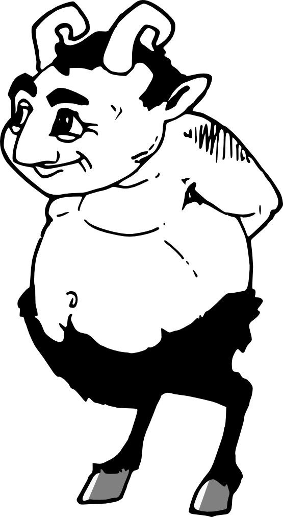 Christmas Toys Clipart Hd - Faun Clipart - Png Download (555x1012), Png Download