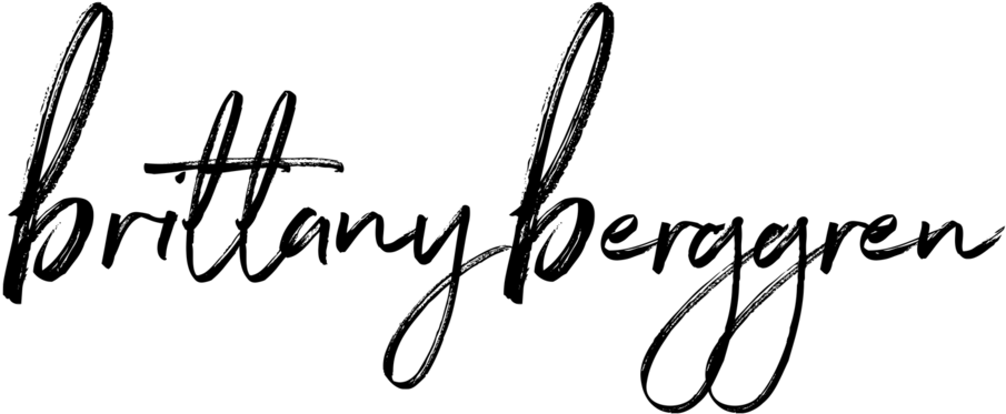 Brittany Berggren Photography - Calligraphy Clipart (960x419), Png Download