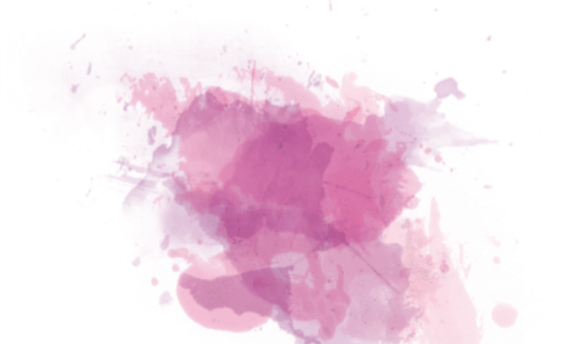Ftestickers Paint Watercolor Splatter Pink - Watercolor Splash Png Purple Clipart (800x491), Png Download