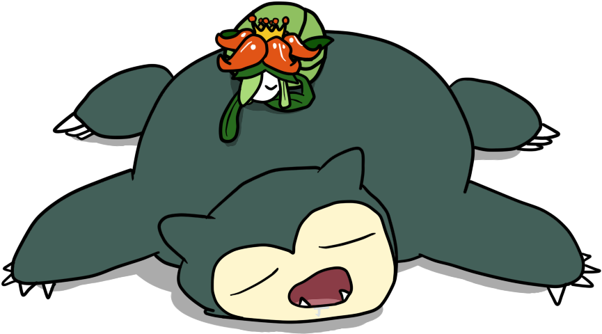 Love Snorlax , - Cartoon Clipart (1000x600), Png Download