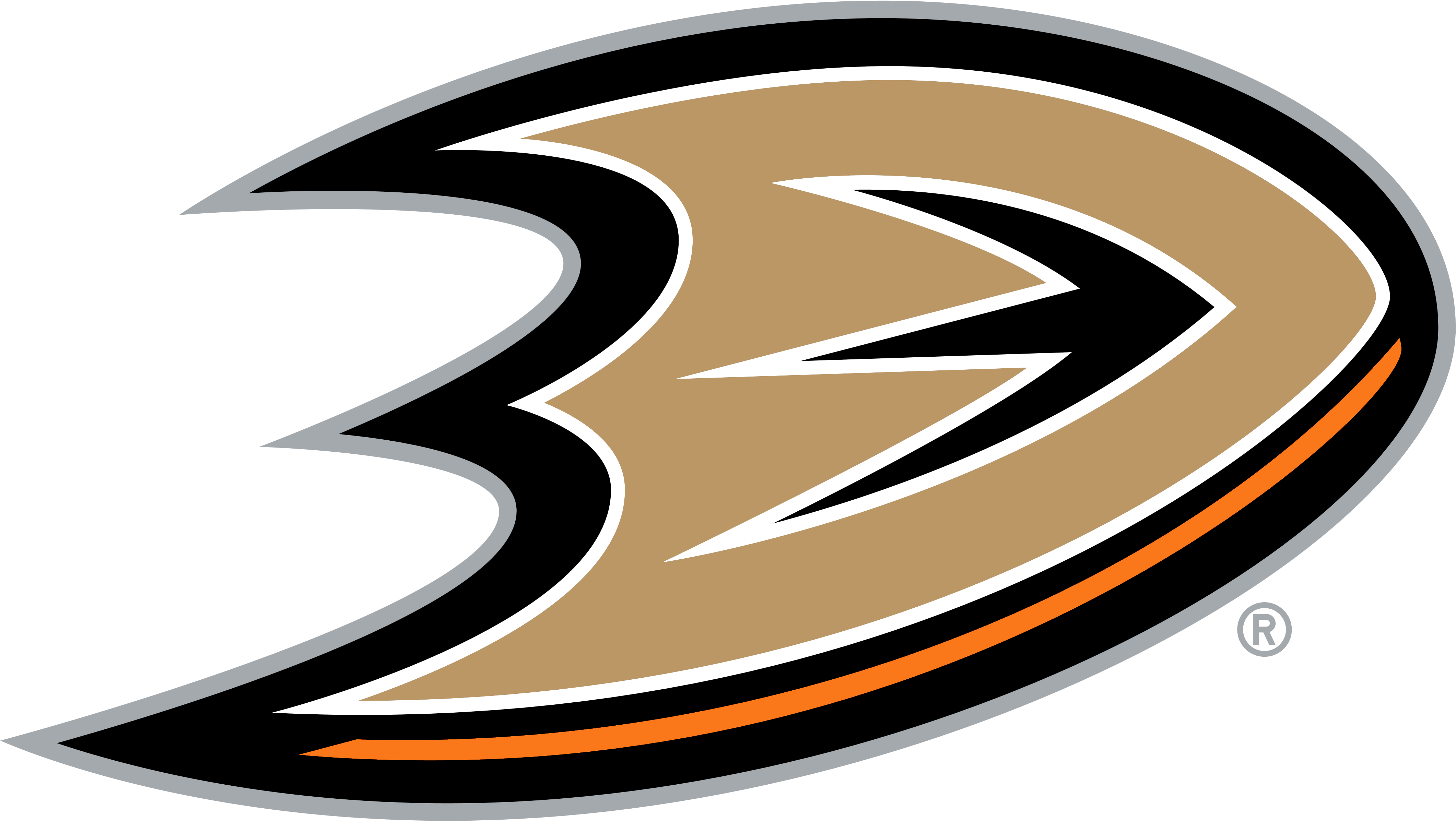 Anaheim Ducks Logo Png - Anaheim Ducks Espn Logo Clipart (2200x2200), Png Download