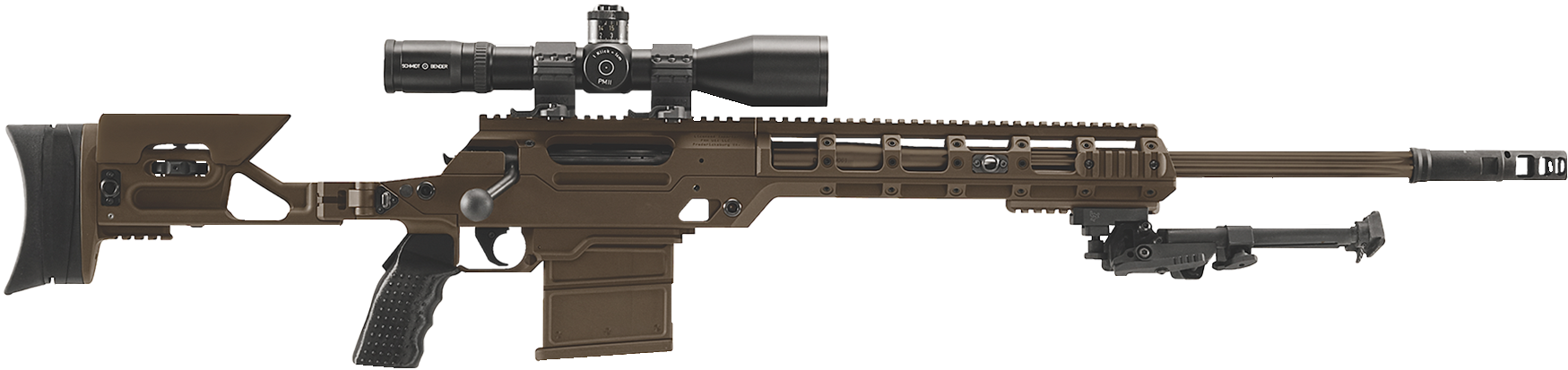 Fn 3703003380 Ballista 338lap Mag 8/5r - Fn Ballista 338 Lapua Clipart (1800x441), Png Download