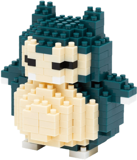 Snorlax Nanoblock Clipart (600x600), Png Download