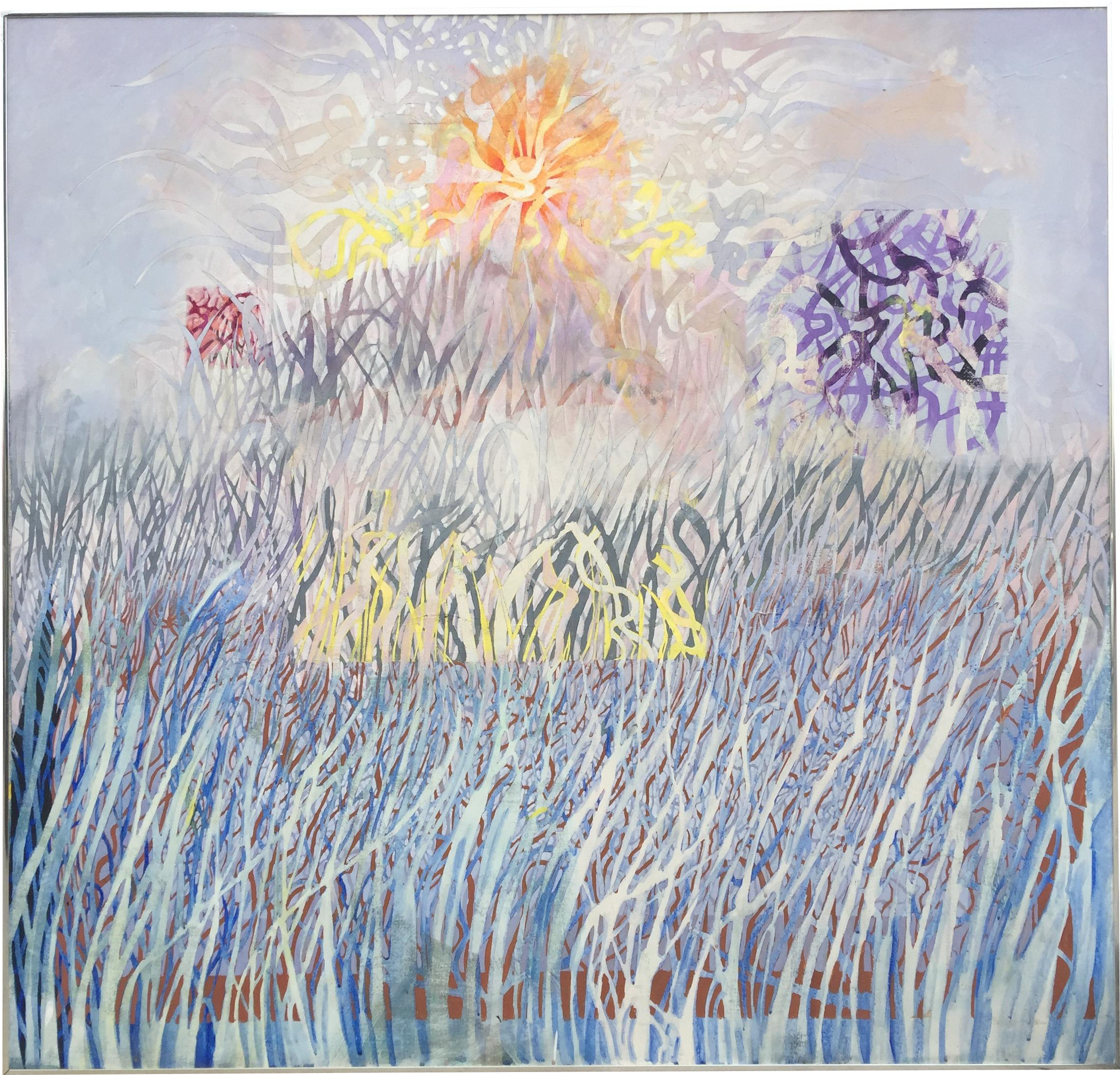 Landscape Painting Chairish - Watercolor Paint Clipart (2527x2424), Png Download