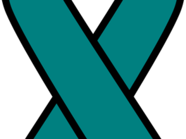 Ovarian Cancer Ribbon Clipart - Png Download (640x480), Png Download