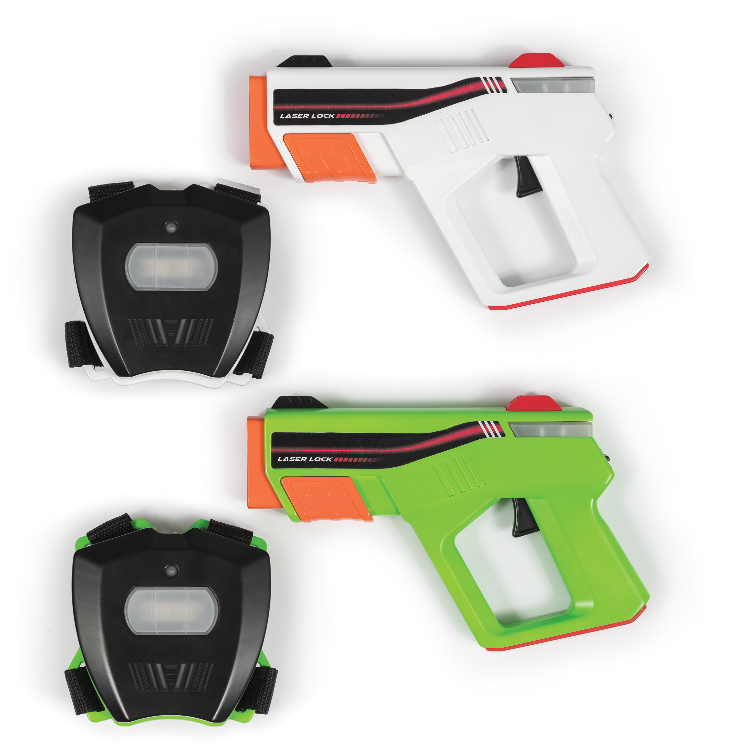 2 Player Laser Tag With Target Shootout - Laser Tag Clipart (3000x3000), Png Download