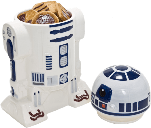 R2-d2 Ceramic Cookie Jar - Boite Star Wars Clipart (600x600), Png Download