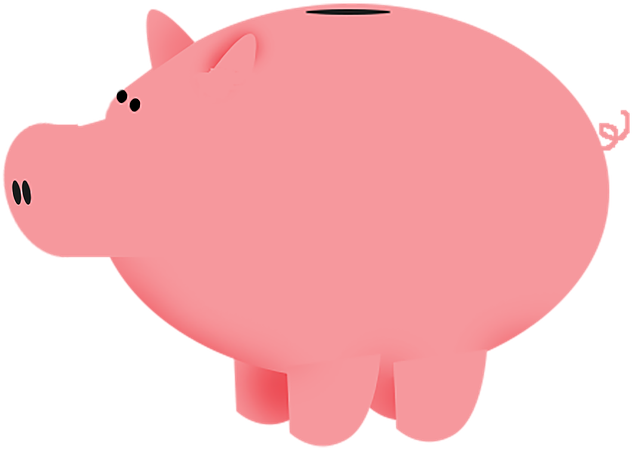 Piggybank, Pig, Bank, Piggy-bank, Piggy, Pink, Saving - Pink Piggy Bank Printable Clipart (720x720), Png Download