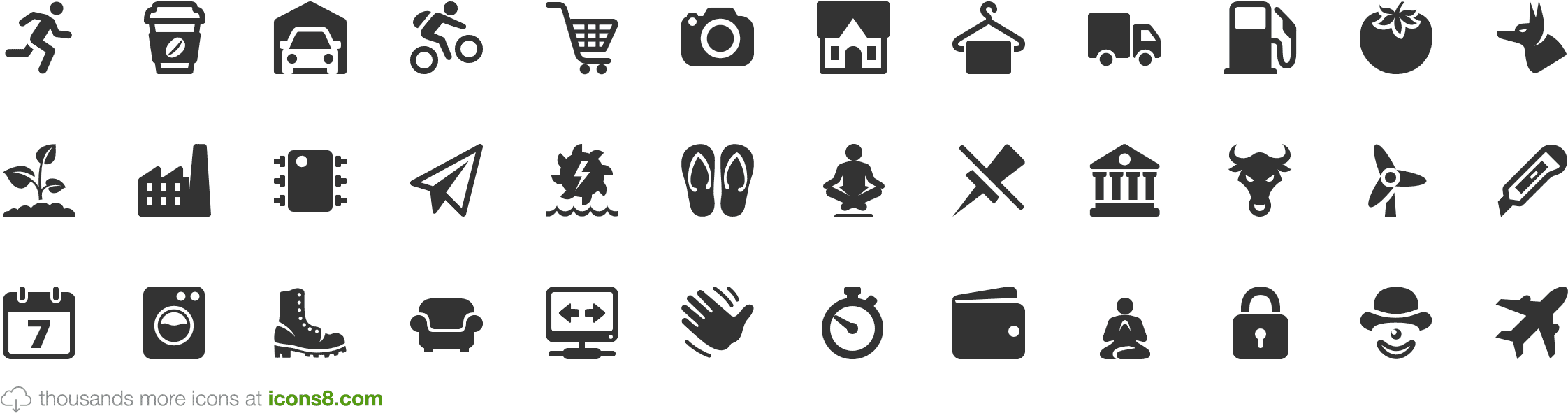 Windows 8 Icons - Activity Icon Free Clipart (2412x712), Png Download