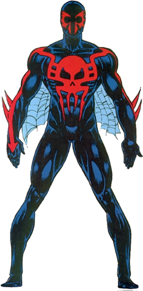 500 X 963 4 - Marvel Spider Man 2099 Clipart (500x963), Png Download