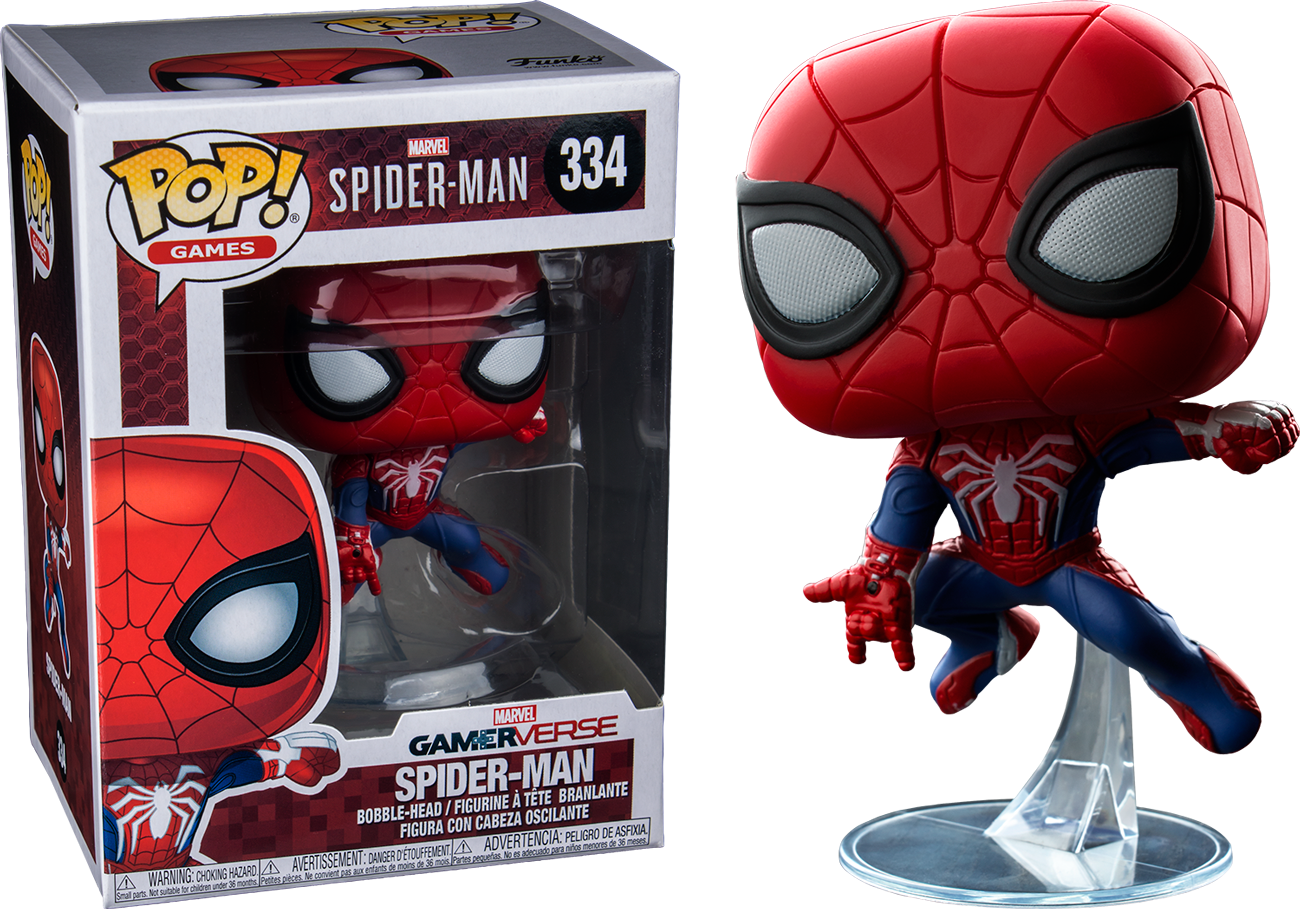 Marvel's - Spider Man Ps4 Funko Pop Clipart (1300x909), Png Download