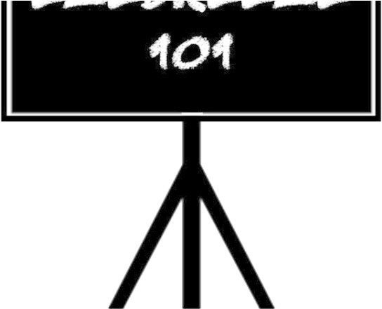 Eze Breeze 101 Chalkboard - Sign Clipart (960x480), Png Download