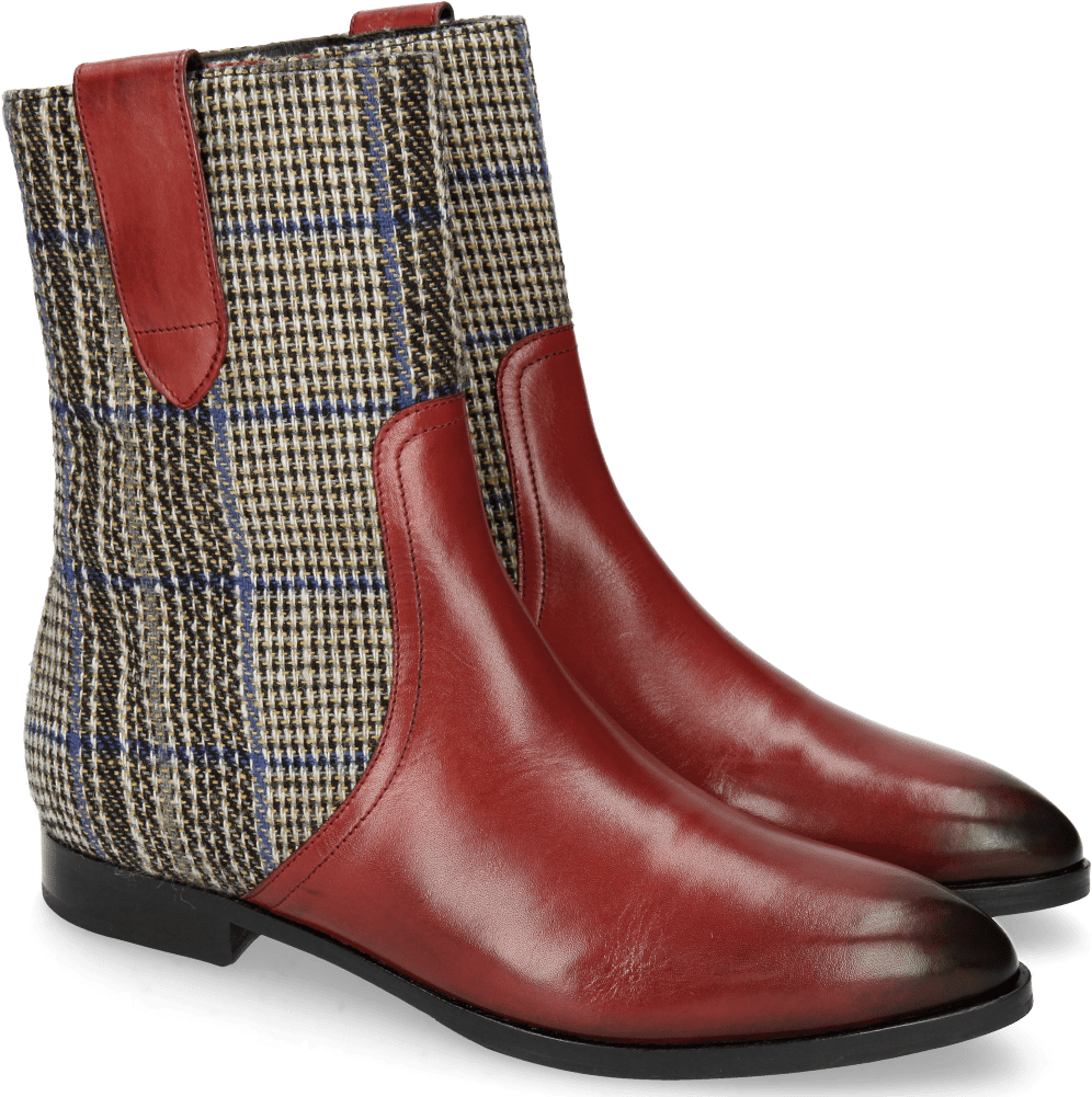 Ankle Boots Jessy 29 Ruby Textile Bambina - Melvin & Hamilton Clipart (1024x1024), Png Download