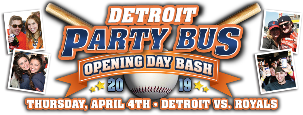 Detroit Tigers Opening Day 2018 Clipart (1100x400), Png Download
