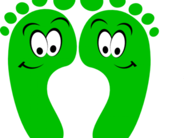 Happy Feet Clipart Pretty Foot - Cartoon Foot Clipart - Png Download (640x480), Png Download
