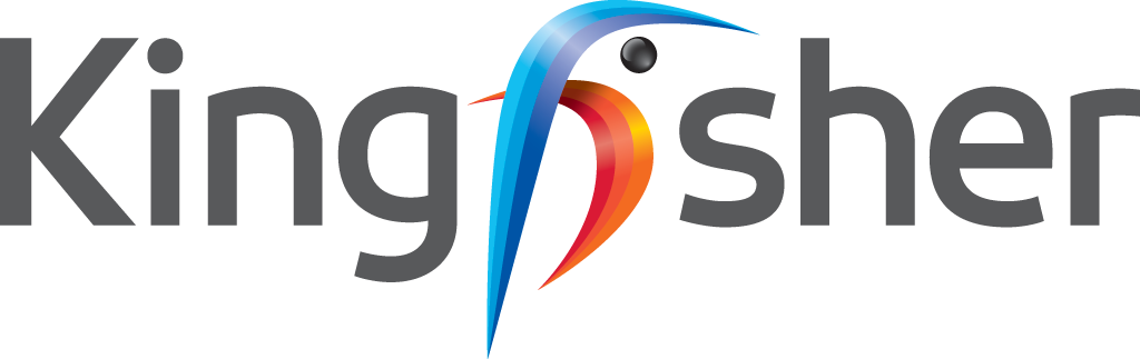 Kingfisher Logo - Kingfisher Plc Logo Clipart (1024x323), Png Download