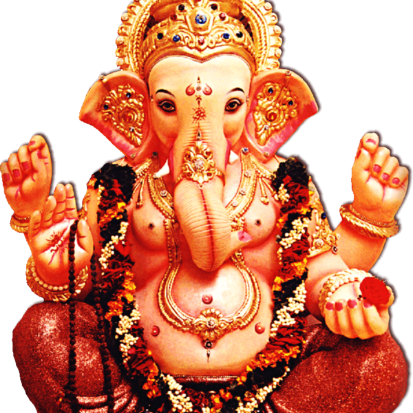 Ganesha - Ganpati Png Image Hd Clipart (600x600), Png Download