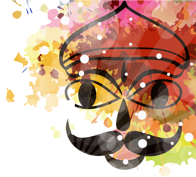 Dussehra Png Hd - Happy Dasara Hd Clipart (784x730), Png Download