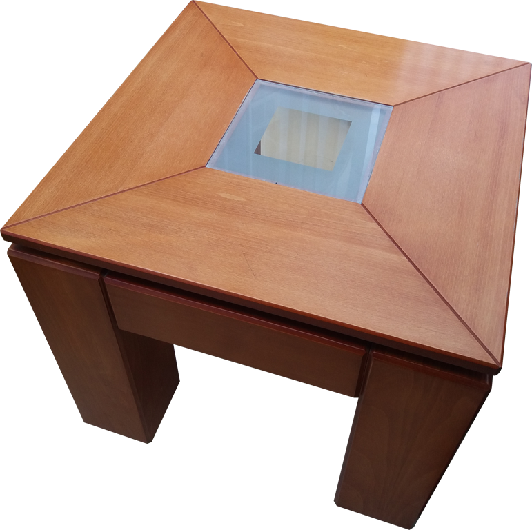 Supporting Office Table - End Table Clipart (771x768), Png Download