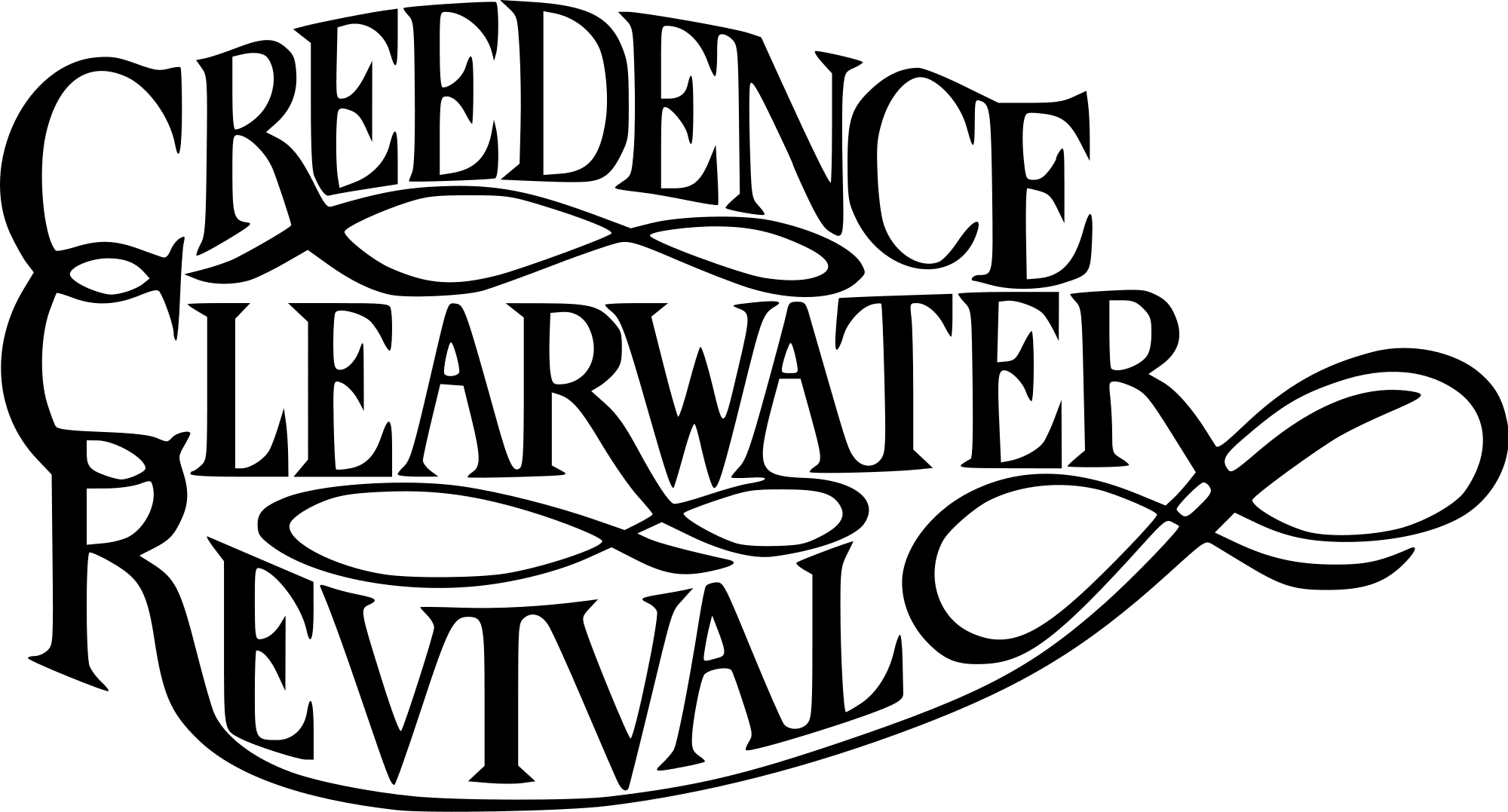 2000 X 1077 16 - Creedence Clearwater Revival Logo Clipart (2000x1077), Png Download