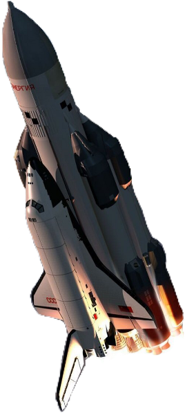 Report Abuse - Russian Space Shuttle Clipart (1024x683), Png Download