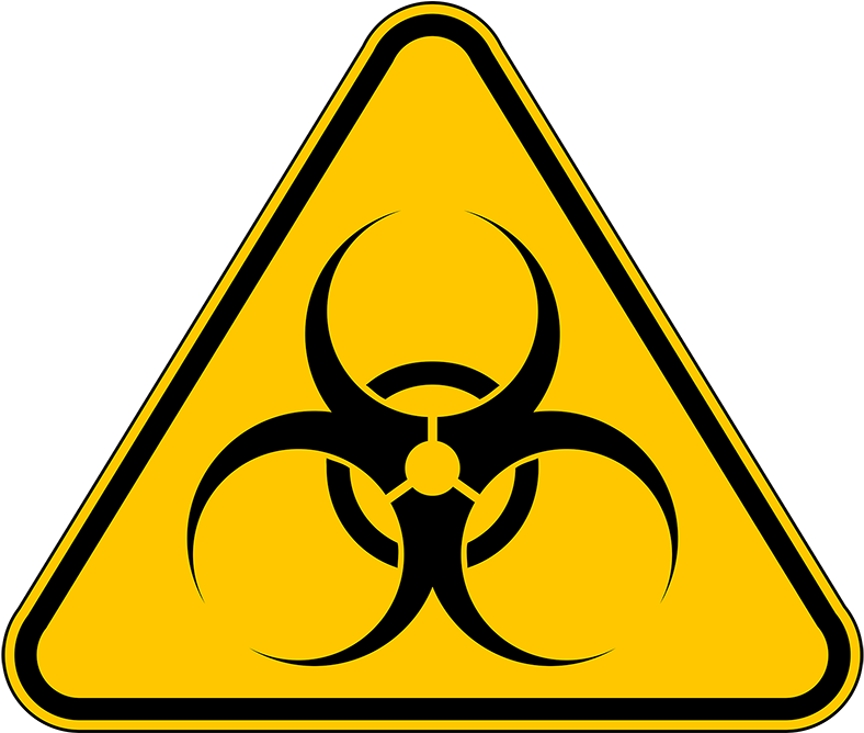 Bio Recovery Service - Biohazard Sign Clipart (807x685), Png Download