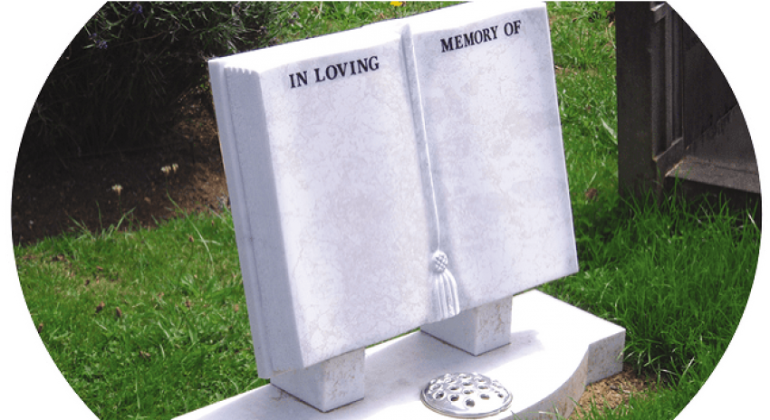 Free Png Download Gravestone Book Png Images Background - Book Grave Stone Clipart (850x464), Png Download