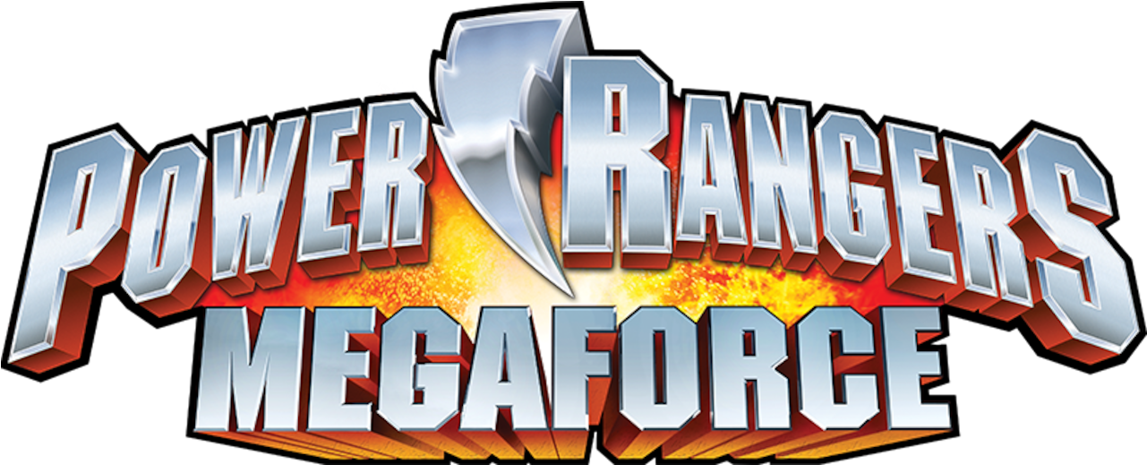 Power Rangers - Megaforce - Logo Power Rangers Megaforce Clipart (1280x544), Png Download