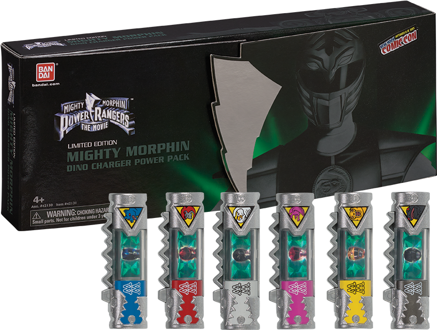 Bandai Mighty Morphin Power Rangers Movie Dino Charger - "mighty Morphin' Power Rangers" (1993) Clipart (900x1190), Png Download