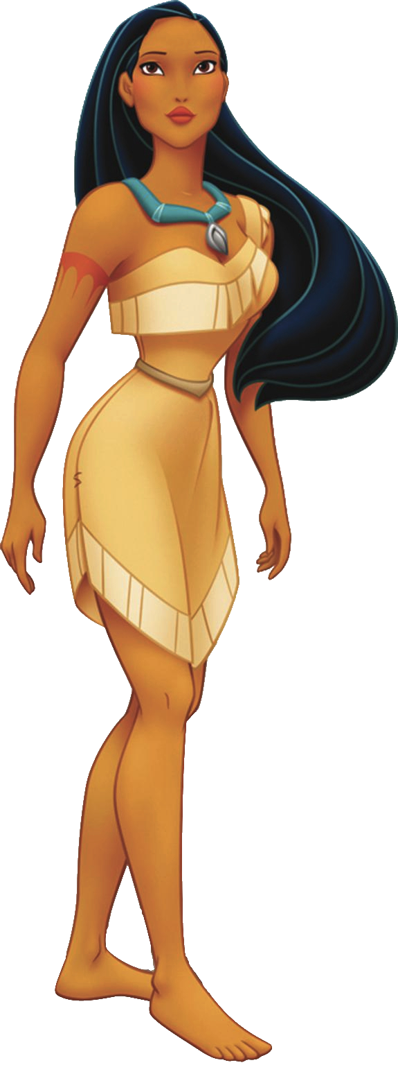 Princesas De Disney Pocahontas Clipart (575x1536), Png Download