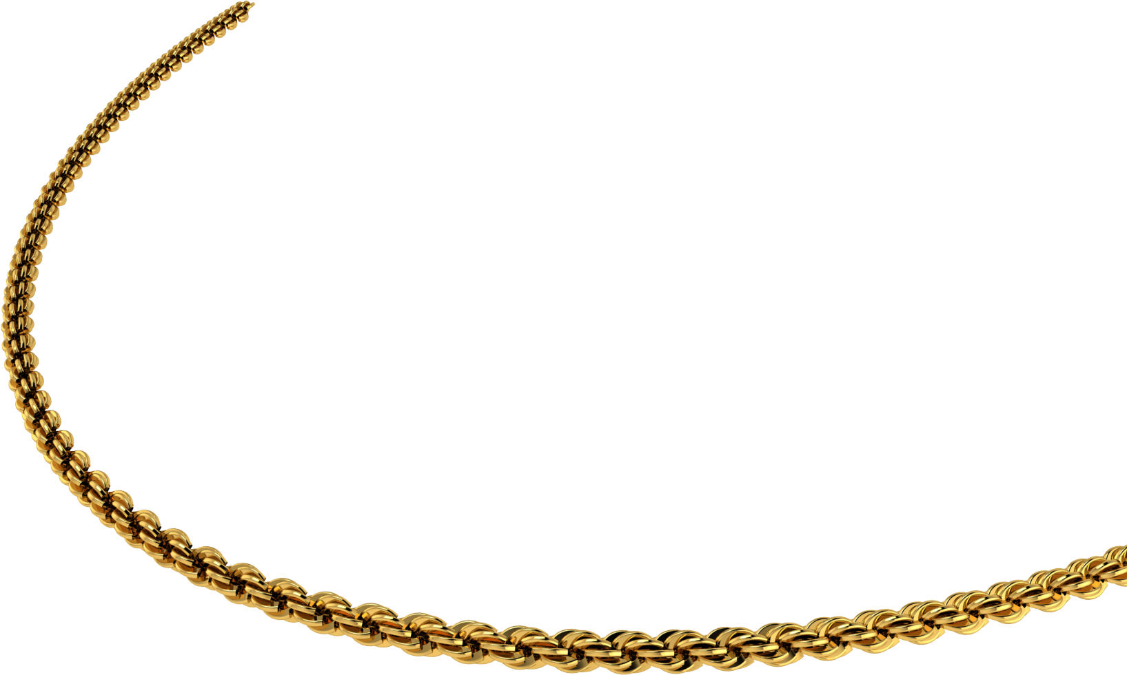 Rose Gold Plating Available - Chain Clipart (1635x980), Png Download