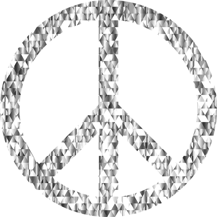 Diamond Sparkle Png - Peace Sign Diamonds Clipart (720x720), Png Download