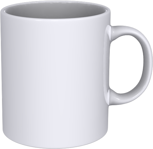 White Mug Png - Transparent White Mug Png Clipart (1000x1000), Png Download