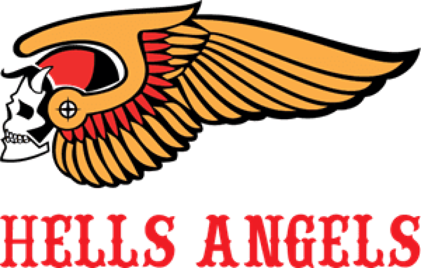 Free Png Download Hells Angels Png Images Background - Hells Angels Logo Clipart (850x542), Png Download