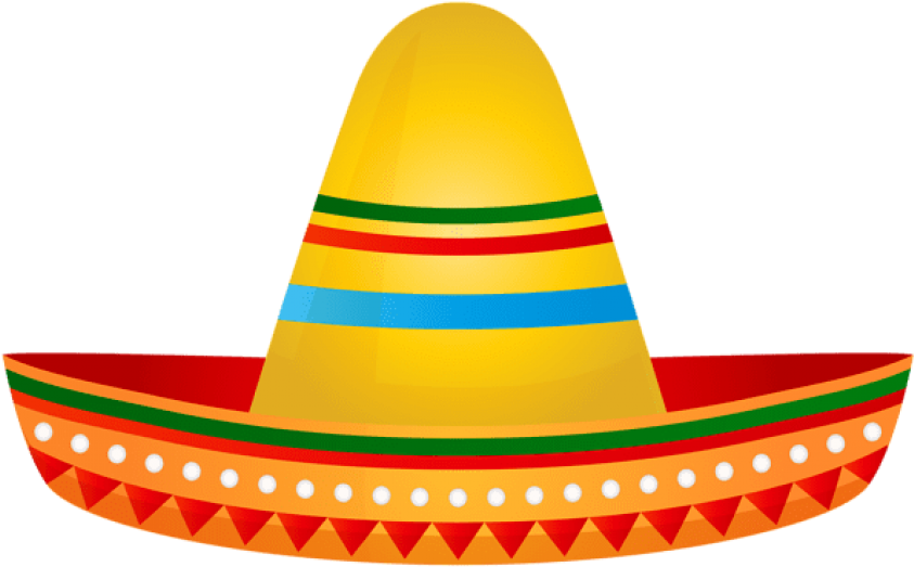 Free Png Download Sombrero Clipart Png Photo Png Images - Transparent Background Sombrero Png (850x529), Png Download