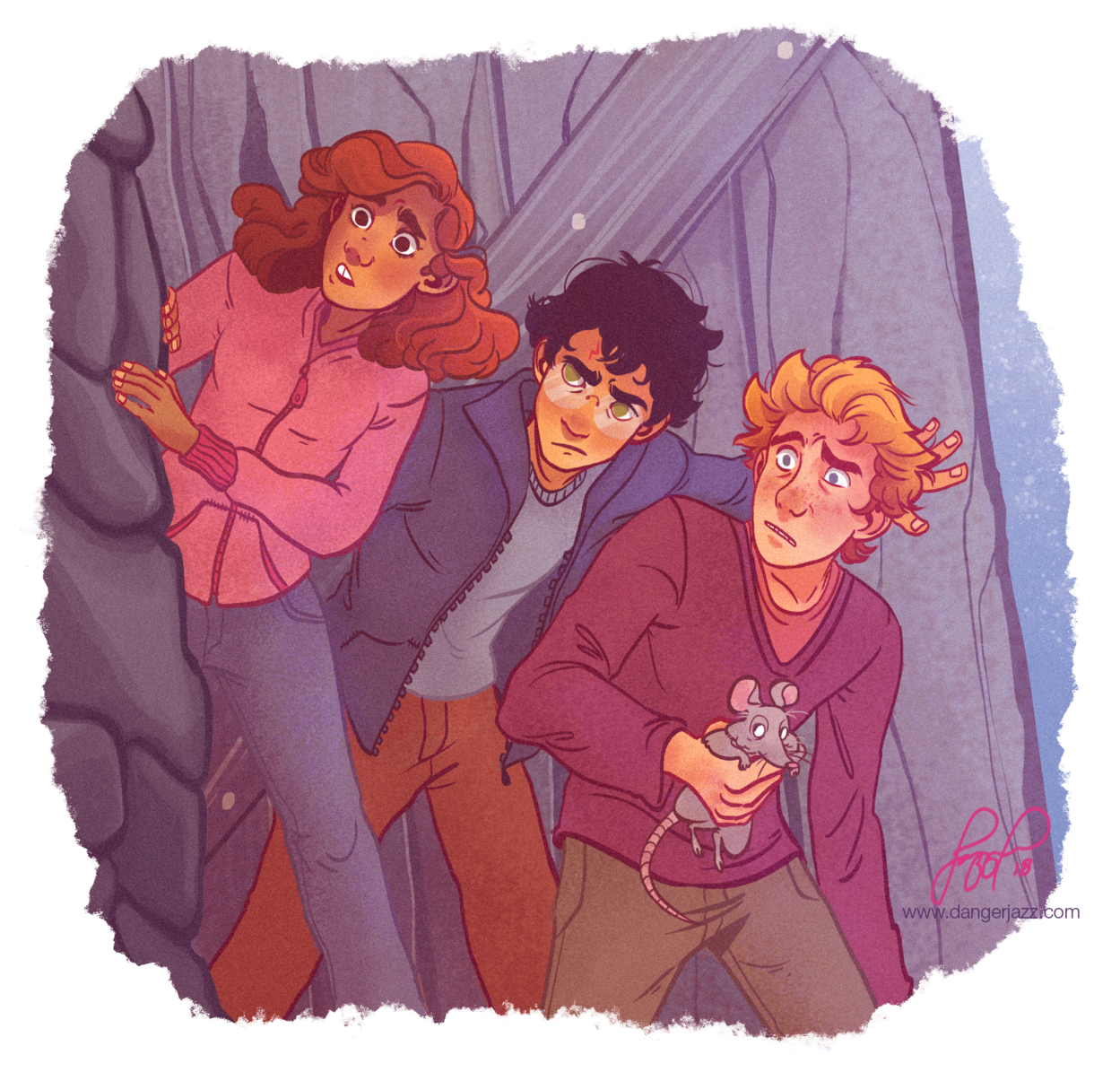 Harry Potter Fan Art - Dangerjazz Harry Potter Clipart (1024x1024), Png Download