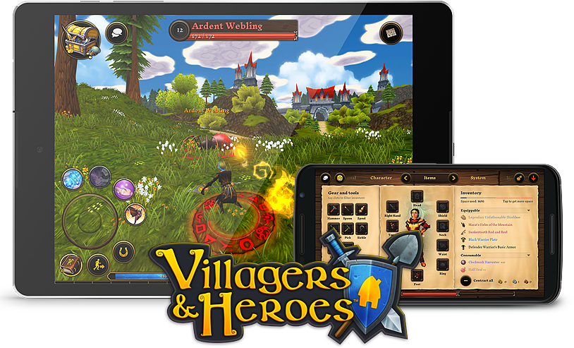 Don A Magical Cloak Spun From The Wool Of Your Own - Villagers And Heroes Clipart (814x493), Png Download