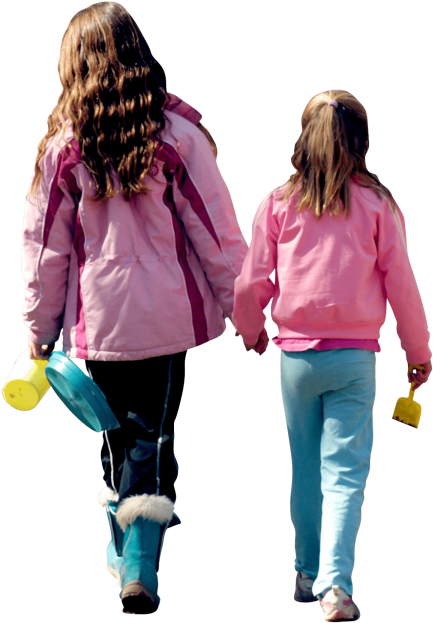 Free Png Download School Kids Walking Png Png Images - Kids Walking Png Clipart (480x662), Png Download