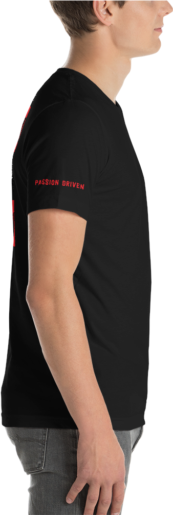 Unisex Gmc Black Widow Jersey Style T-shirt Clipart (1000x1000), Png Download