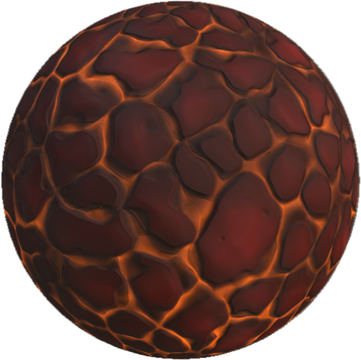 Cartoon Rock Png - Sphere Clipart (760x760), Png Download