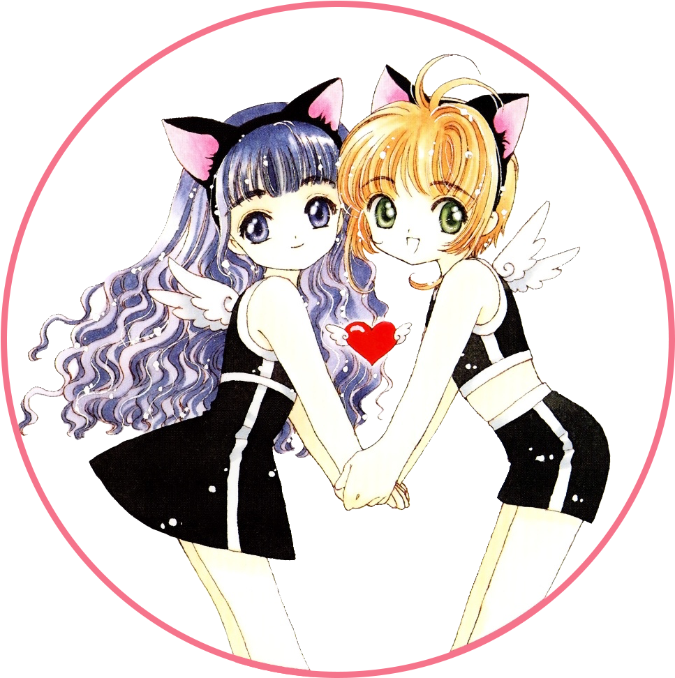 Cardcaptor Sakura Transparent Png - Sakura Card Captor Y Tomoyo Tiernas Clipart (1000x1000), Png Download