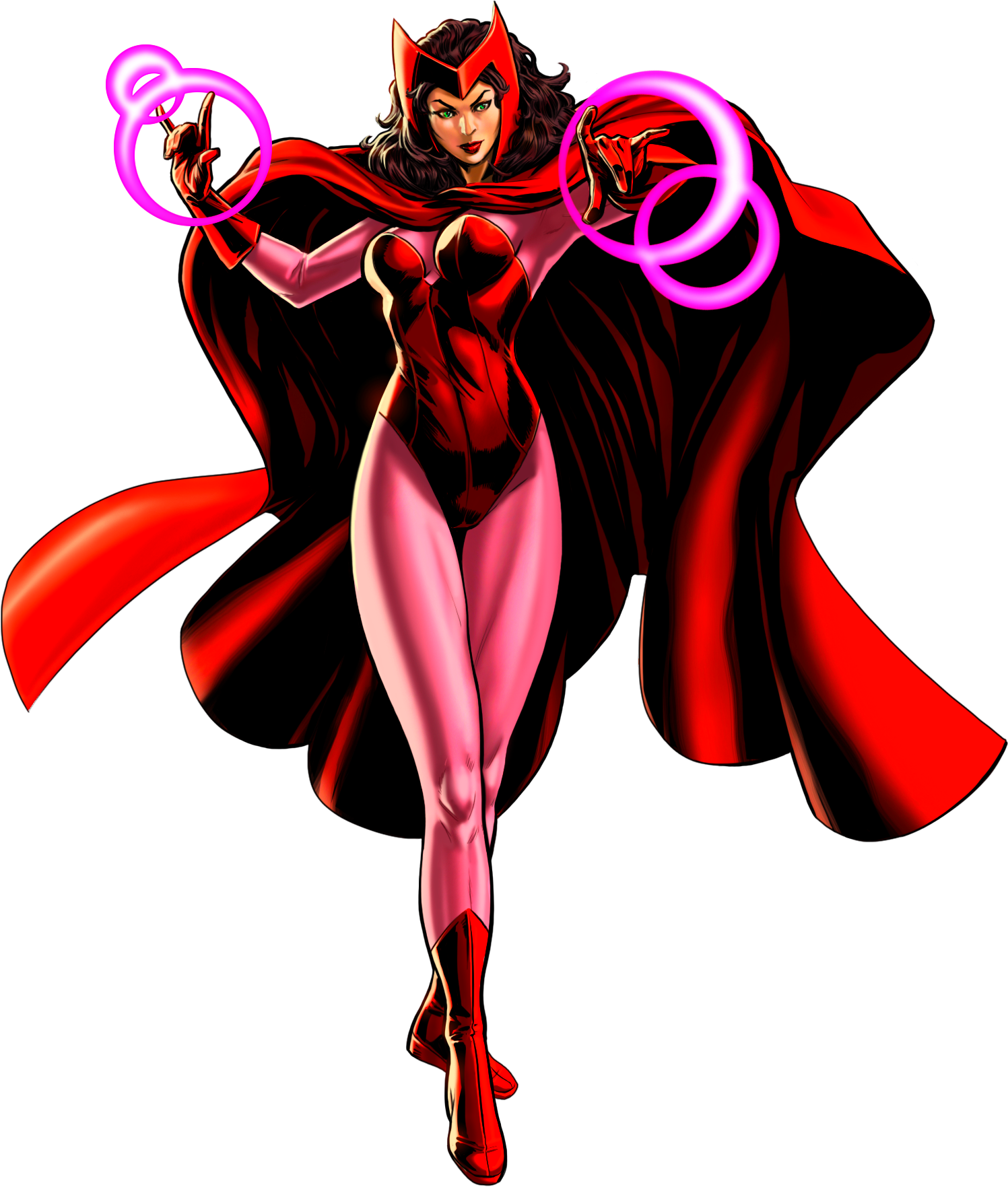 Scarlet Witch Transparent Background - Scarlet Witch Comic Png Clipart (1497x1763), Png Download